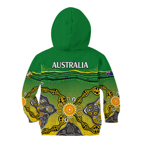 australia-cricket-kid-hoodie-aboriginal-dots-style