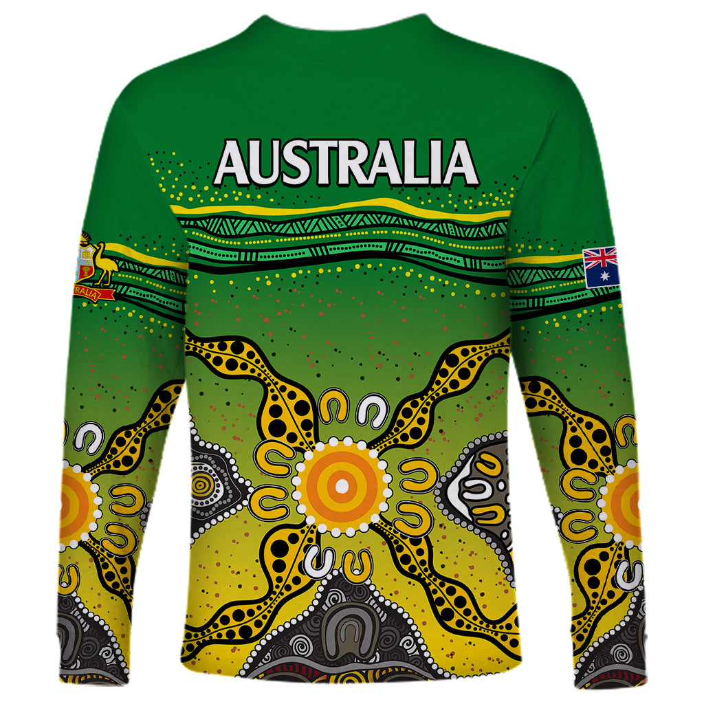 australia-cricket-long-sleeve-shirt-aboriginal-dots-style