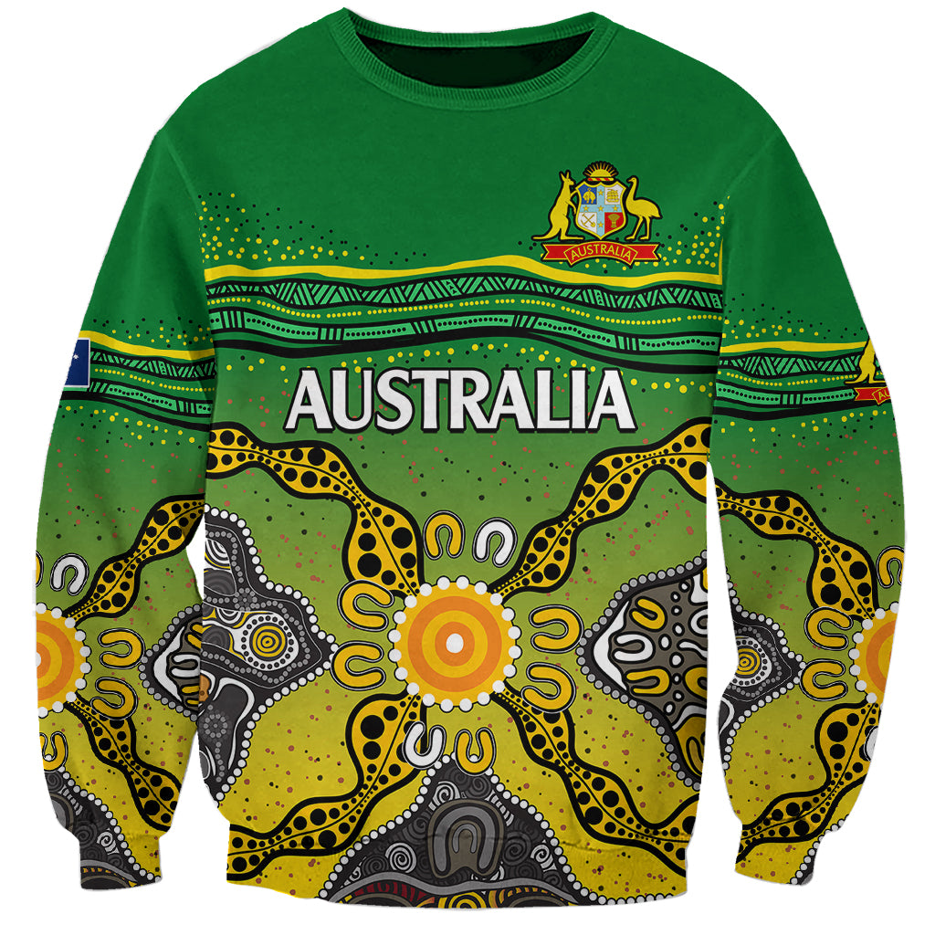 australia-cricket-sweatshirt-aboriginal-dots-style