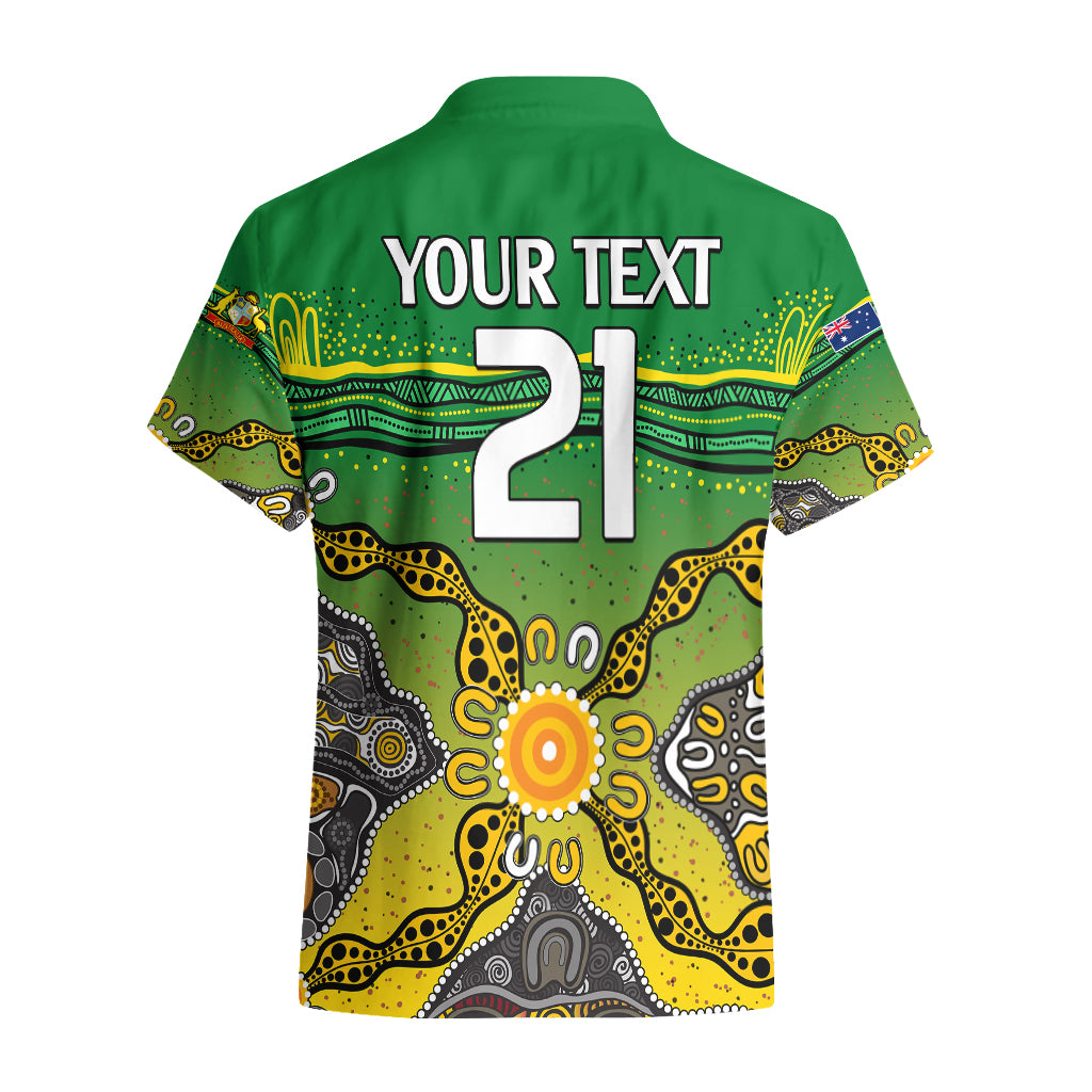 custom-text-and-number-australia-cricket-hawaiian-shirt-aboriginal-dots-style