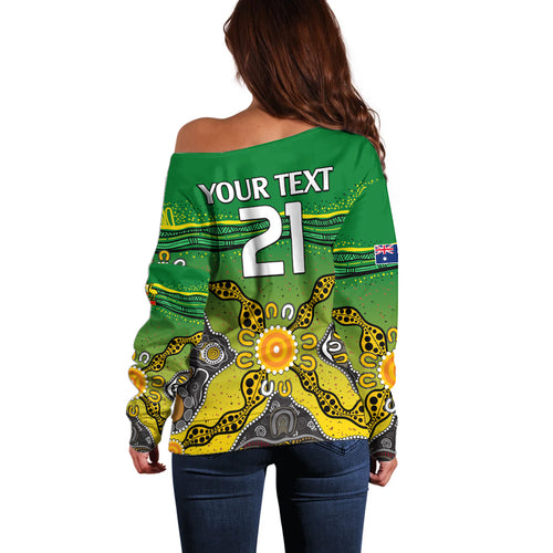 custom-text-and-number-australia-cricket-off-shoulder-sweater-aboriginal-dots-style
