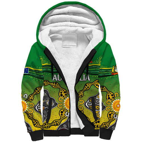 custom-text-and-number-australia-cricket-sherpa-hoodie-aboriginal-dots-style