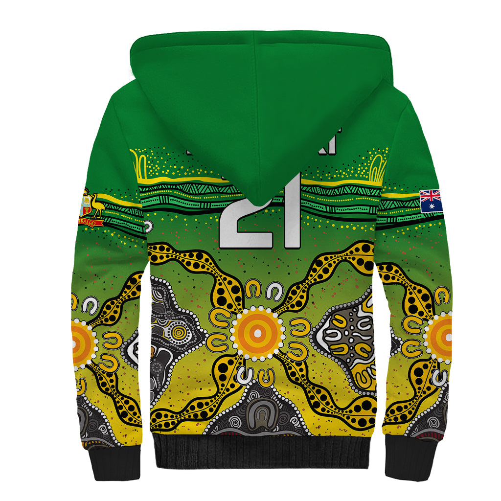 custom-text-and-number-australia-cricket-sherpa-hoodie-aboriginal-dots-style