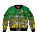 custom-text-and-number-australia-cricket-sleeve-zip-bomber-jacket-aboriginal-dots-style