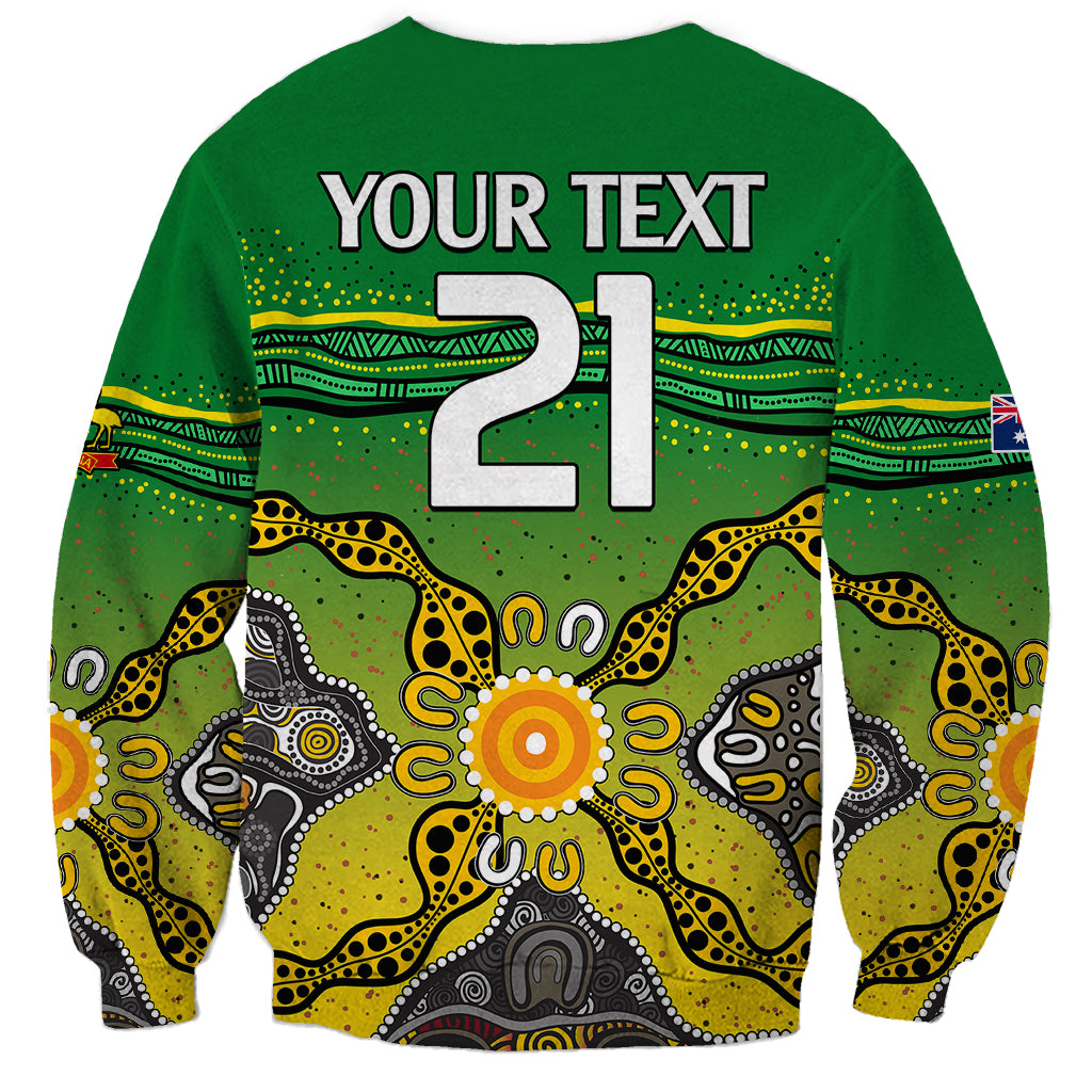 custom-text-and-number-australia-cricket-sweatshirt-aboriginal-dots-style