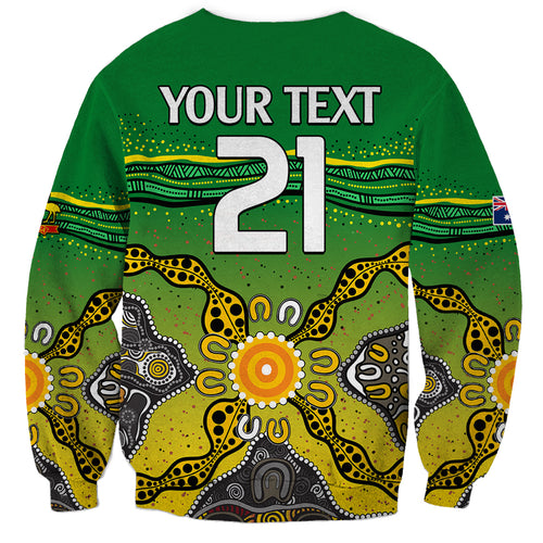 custom-text-and-number-australia-cricket-sweatshirt-aboriginal-dots-style