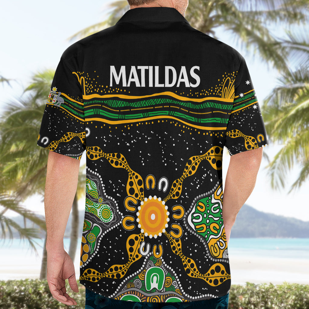 matildas-australia-soccer-hawaiian-shirt-aboriginal-dots-style