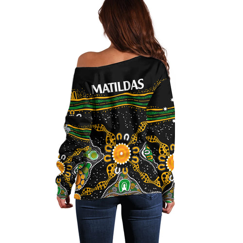 matildas-australia-soccer-off-shoulder-sweater-aboriginal-dots-style