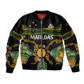 custom-text-and-number-matildas-australia-soccer-bomber-jacket-aboriginal-dots-style