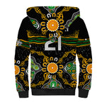 custom-text-and-number-matildas-australia-soccer-sherpa-hoodie-aboriginal-dots-style