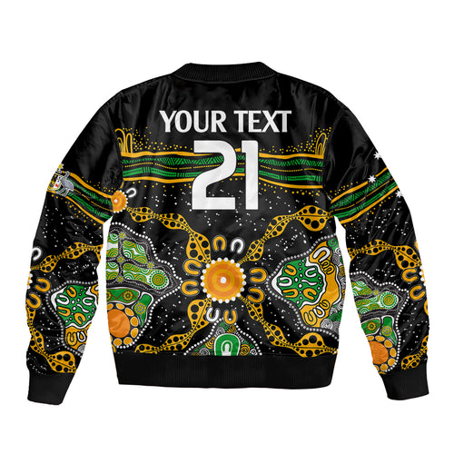 custom-text-and-number-matildas-australia-soccer-sleeve-zip-bomber-jacket-aboriginal-dots-style