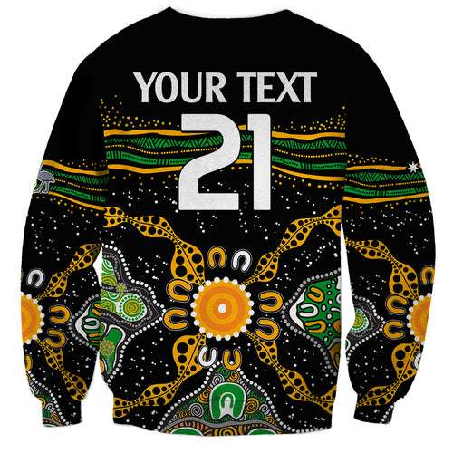 custom-text-and-number-matildas-australia-soccer-sweatshirt-aboriginal-dots-style