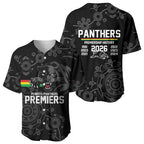 Penrith Premiers 2026 Baseball Jersey Panthers Seven-Time Premiership Black