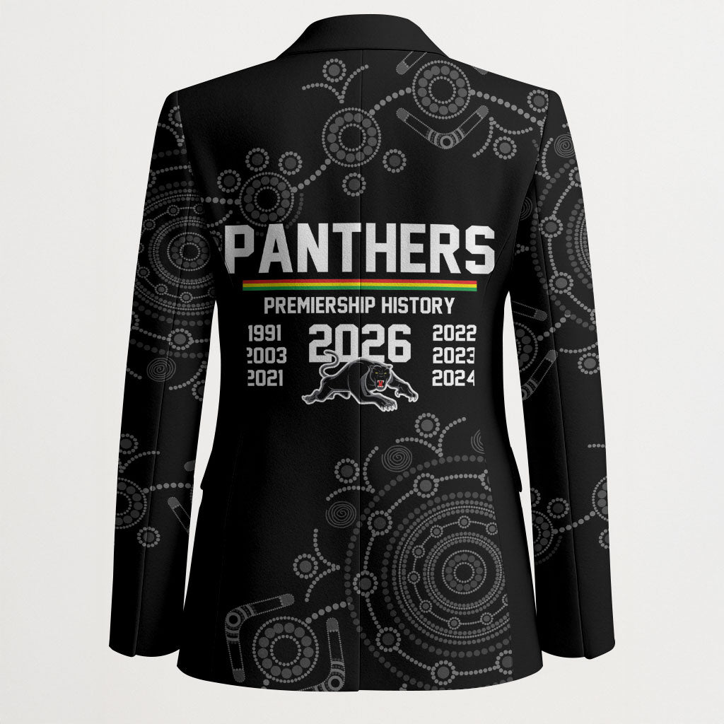 Penrith Premiers 2026 Blazer Panthers Seven-Time Premiership Black