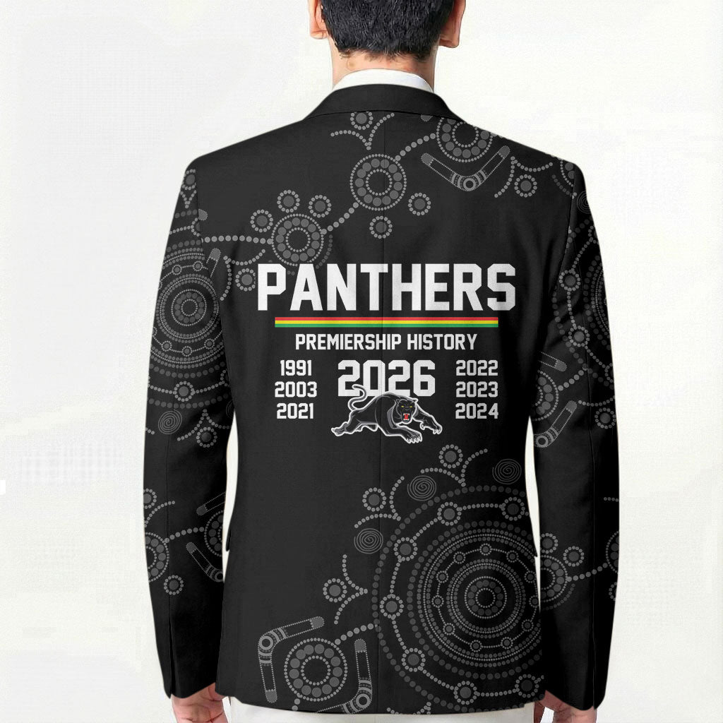 Penrith Premiers 2026 Blazer Panthers Seven-Time Premiership Black