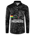 Penrith Premiers 2026 Button Sweatshirt Panthers Seven-Time Premiership Black