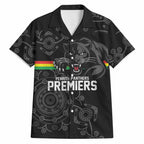 Penrith Premiers 2026 Hawaiian Shirt Panthers Seven-Time Premiership Black