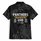 Penrith Premiers 2026 Hawaiian Shirt Panthers Seven-Time Premiership Black