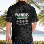 Penrith Premiers 2026 Hawaiian Shirt Panthers Seven-Time Premiership Black