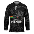 Penrith Premiers 2026 Hockey Jersey Panthers Seven-Time Premiership Black