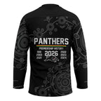 Penrith Premiers 2026 Hockey Jersey Panthers Seven-Time Premiership Black
