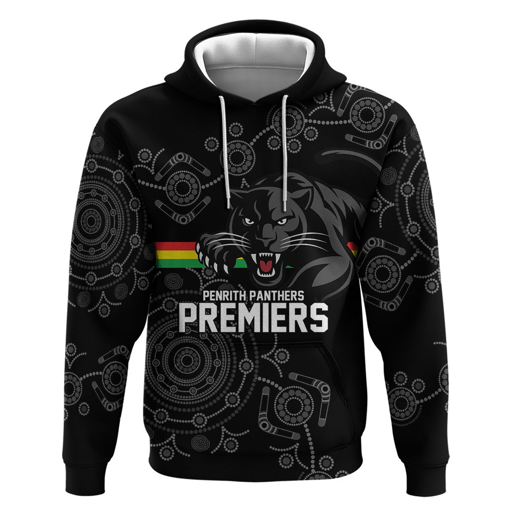 Penrith Premiers 2026 Hoodie Panthers Seven-Time Premiership Black
