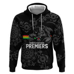 Penrith Premiers 2026 Hoodie Panthers Seven-Time Premiership Black