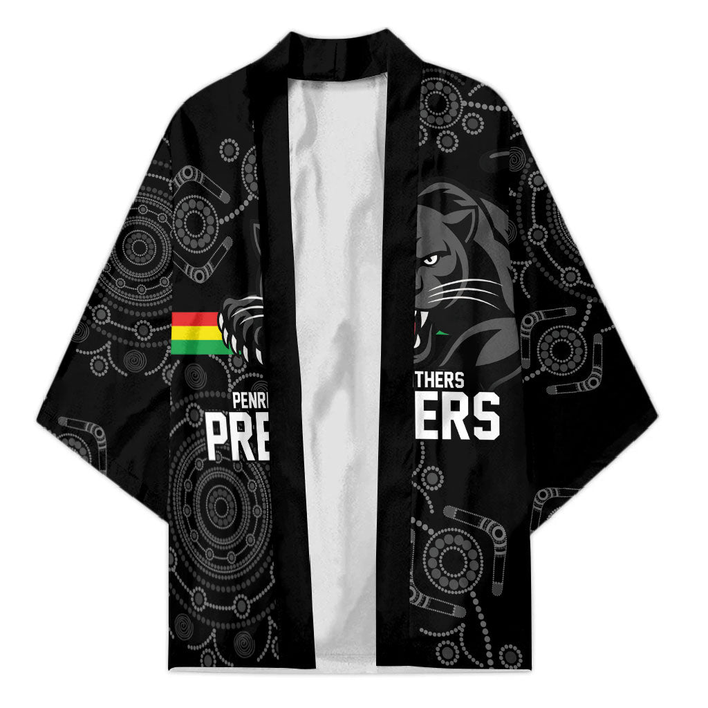 Penrith Premiers 2026 Kimono Panthers Seven-Time Premiership Black