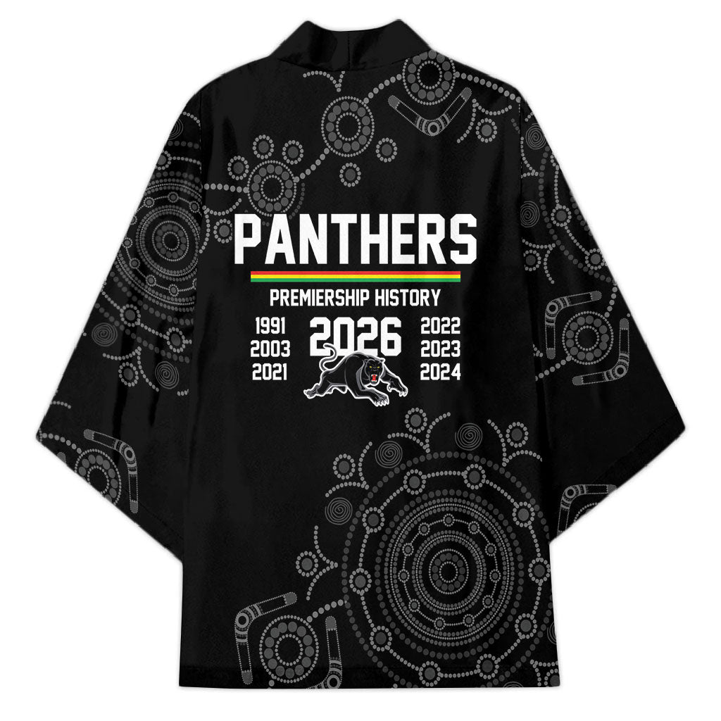 Penrith Premiers 2026 Kimono Panthers Seven-Time Premiership Black
