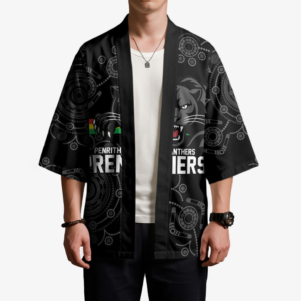 Penrith Premiers 2026 Kimono Panthers Seven-Time Premiership Black