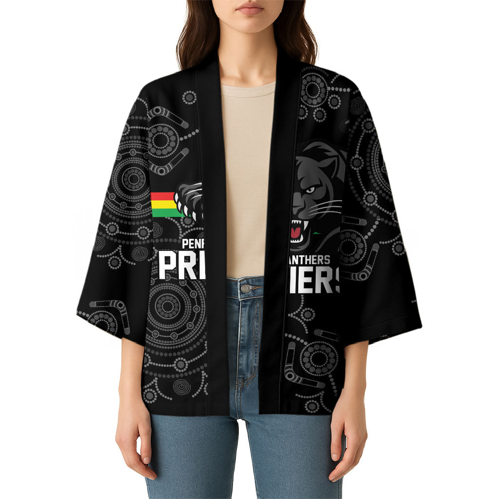 Penrith Premiers 2026 Kimono Panthers Seven-Time Premiership Black