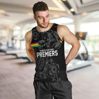 Penrith Premiers 2026 Men Tank Top Panthers Seven-Time Premiership Black