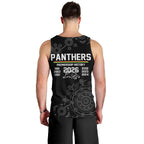 Penrith Premiers 2026 Men Tank Top Panthers Seven-Time Premiership Black