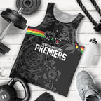 Penrith Premiers 2026 Men Tank Top Panthers Seven-Time Premiership Black
