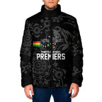 Penrith Premiers 2026 Padded Jacket Panthers Seven-Time Premiership Black
