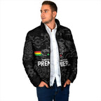 Penrith Premiers 2026 Padded Jacket Panthers Seven-Time Premiership Black