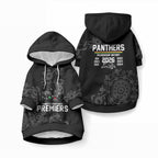 Penrith Premiers 2026 Pet Hoodie Panthers Seven-Time Premiership Black