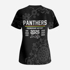 Penrith Premiers 2026 Scrub Top Panthers Seven-Time Premiership Black