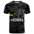 Penrith Premiers 2026 T Shirt Panthers Seven-Time Premiership Black