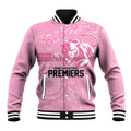 Penrith Premiers 2026 Baseball Jacket Panthers Seven-Time Premiership Pink