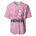 Penrith Premiers 2026 Baseball Jersey Panthers Seven-Time Premiership Pink