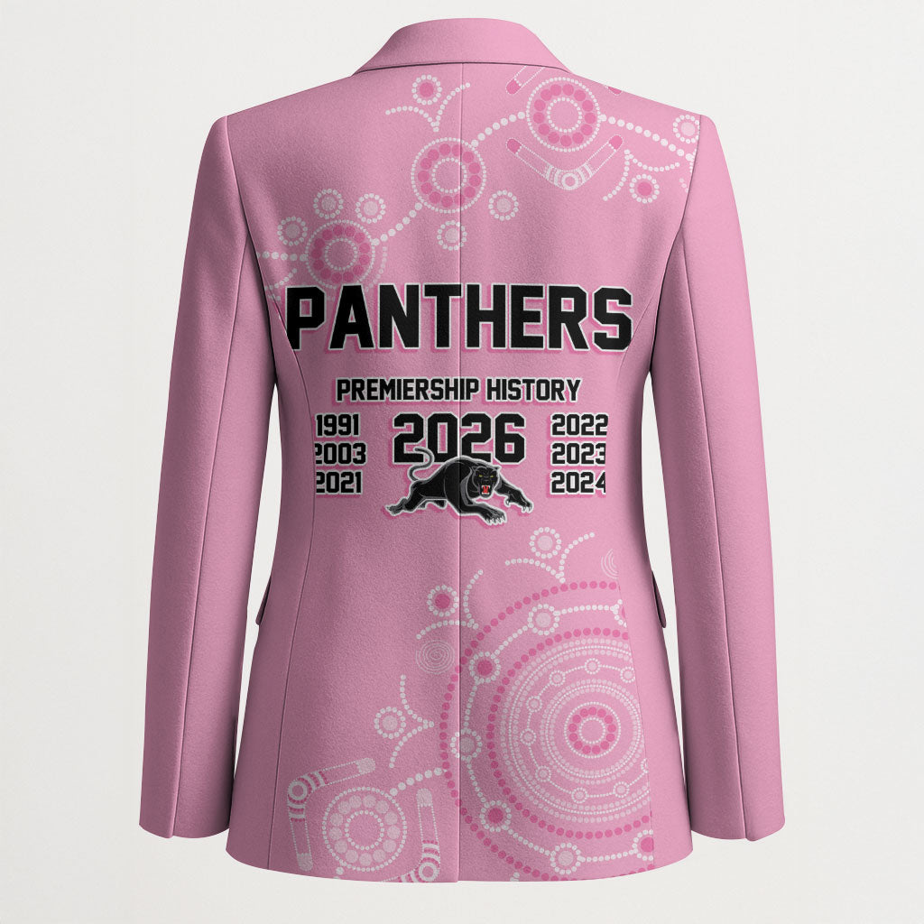 Penrith Premiers 2026 Blazer Panthers Seven-Time Premiership Pink