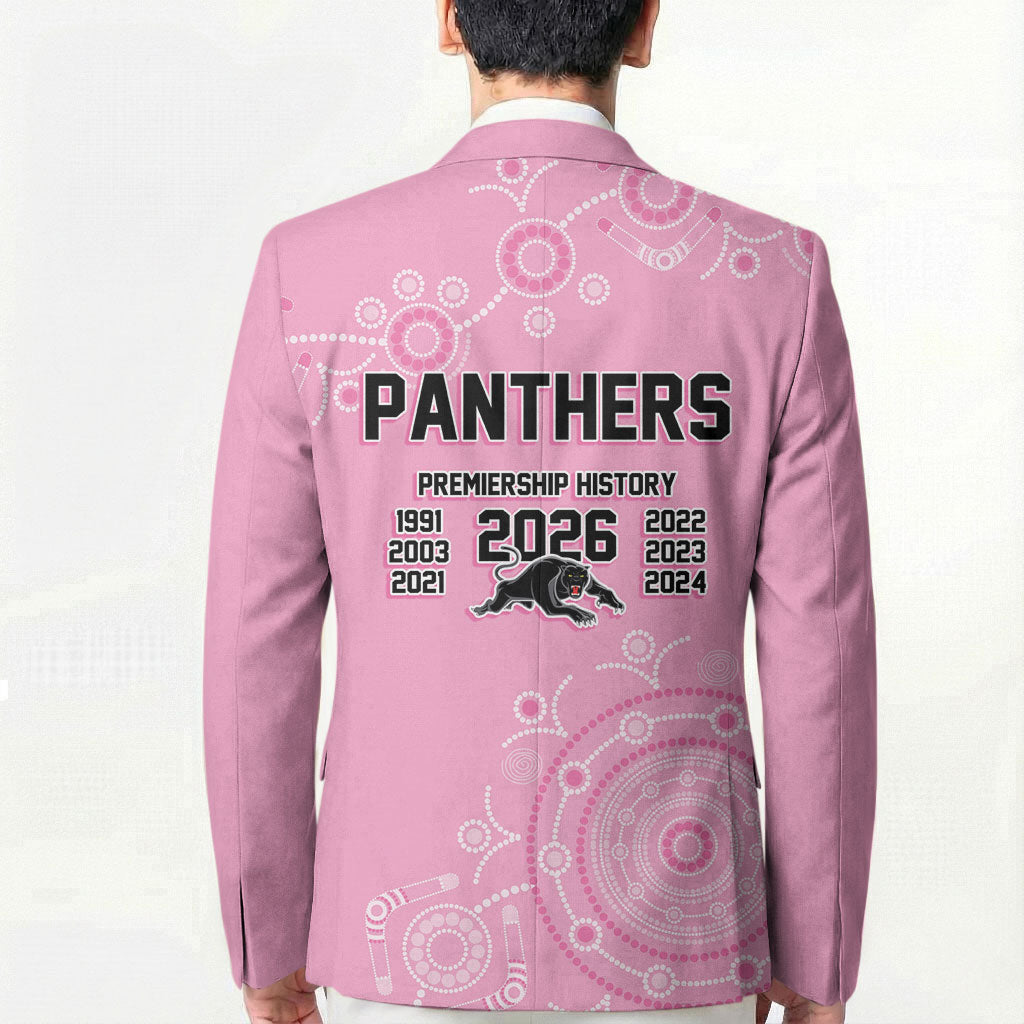 Penrith Premiers 2026 Blazer Panthers Seven-Time Premiership Pink