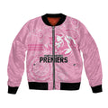 Penrith Premiers 2026 Bomber Jacket Panthers Seven-Time Premiership Pink
