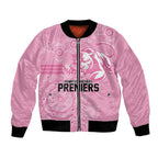 Penrith Premiers 2026 Bomber Jacket Panthers Seven-Time Premiership Pink