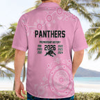 Penrith Premiers 2026 Hawaiian Shirt Panthers Seven-Time Premiership Pink