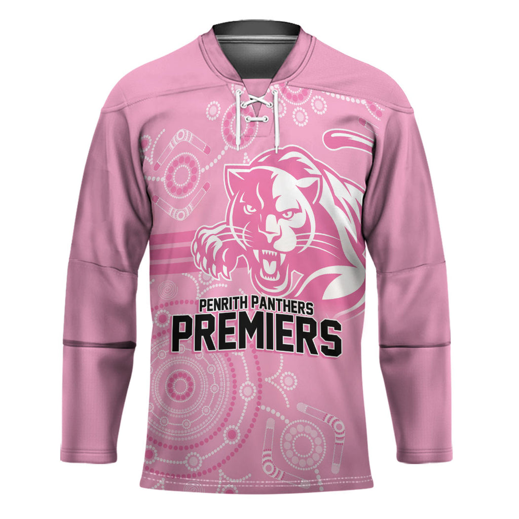Penrith Premiers 2026 Hockey Jersey Panthers Seven-Time Premiership Pink