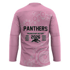 Penrith Premiers 2026 Hockey Jersey Panthers Seven-Time Premiership Pink