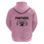 Penrith Premiers 2026 Hoodie Panthers Seven-Time Premiership Pink