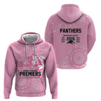 Penrith Premiers 2026 Hoodie Panthers Seven-Time Premiership Pink